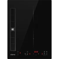 Ciarra Induktionskochfeld mit Dunstabzug 39 cm Boost schnelleres Kochen