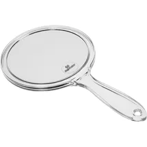 Fantasia Beauty Handspiegel mit 5-Fach Vergrößerung – Schminkspiegel leicht & handlich, Ø 15 cm, ideal für Make-up, Rasur & Reisen – Kosmetikspiegel doppelseitig, robust & kompakt