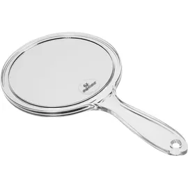 Fantasia Beauty Handspiegel mit 5-Fach Vergrößerung – Schminkspiegel leicht & handlich, Ø 15 cm, ideal für Make-up, Rasur & Reisen – Kosmetikspiegel doppelseitig, robust & kompakt