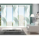 Vision »BEXON«, (5 St.), SET,SCHIEBEVORHANG,BAMBUS,DIGITALDRUCK