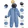 KILLTEC first instinct by killtec Kinder Steppoverall mit Kapuze/Schneeanzug ist wasserabweisend FIOW 20 MNS QLTD ONPC, dunkel denim, 110, 42261-000