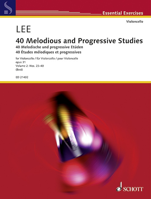 40 Melodische Und Progressive Etüden.Bd.2 - 40 Melodische und progressive Etüden  Kartoniert (TB)