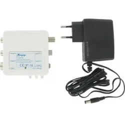 Kopp 33369778 Koaxialverlängerung mit TV-Verstärker