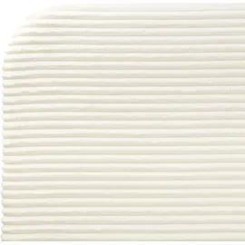 Beliani Flayat 180 x 200 cm Cremeweiß Schwarz