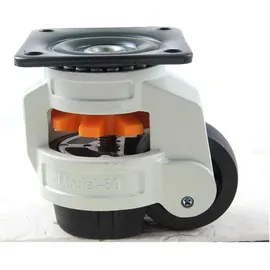 BS Rollen Heberolle W220.A90.075 Lenkrolle mit Feststeller, Raddurchmesser 75 mm,