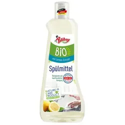 Spülmittel Poliboy BIO Geschirrspülmittel vegan lemon 500 ml ökologisches und hautfreundliches Spüli, natürliche Stoffe