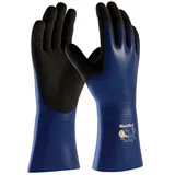 ATG® MaxiDry® PlusTM" Chemikalienschutz-Handschuhe 56-530 blau/schwarz