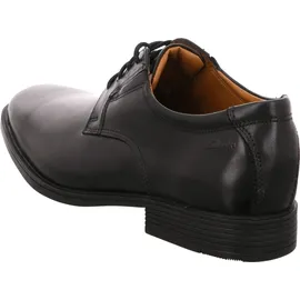 CLARKS Herren Tilden Plain Derby Schwarz (39,5 EU)