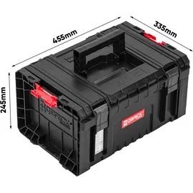 QBRICK System Pro Toolbox 2.0 5 Organizer schwarz 19,00 l