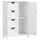 VASAGLE Badschrank LHC41W weiß 55,0 x 28,5 x 82,0 cm