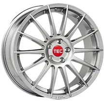 TEC Speedwheels As2 Graphite Silver 8.5x19 ET 35 5/110 Alufelge Silber