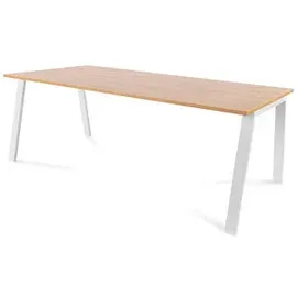 Rocada Schreibtisch Eiche / Weiß