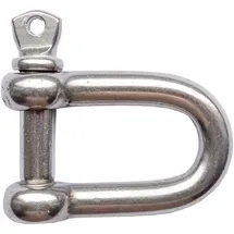 Schneider D-Schäkel für Sonnensegel Edelstahl silber/weiß