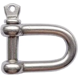Schneider D-Schäkel für Sonnensegel Edelstahl silber/weiß