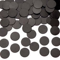 Große, selbstklebende Magnetscheiben (pro Set 100) Bastelmaterial