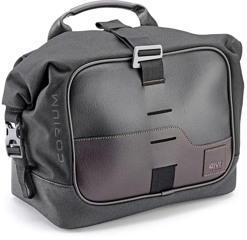 Givi Corium CRM106, sac de selle - Noir/Marron - 13 l