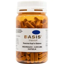 Basis Weihrauch - Curcuma/Reanima Kopf in Balance, 200 Kapseln