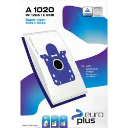 EURO-PLUS Staubbeutel A1020, 5 Stück