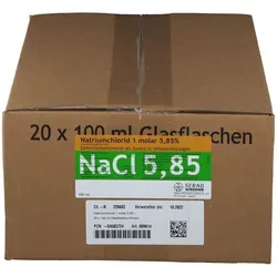 Natriumchlorid Inf.-Lsg.5,85% 1 molar Glas