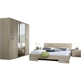 WIMEX Komplettschlafzimmer »Anna« 4 Stk. tlg. Spar Set, silberfarben