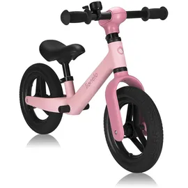 lionelo TONI von 18 Monaten bis 30 kg, Fußstütze, Korb, verstellbarer Sitz und Lenker, rutschfester Griff, Klingel - Rosa - Rosa