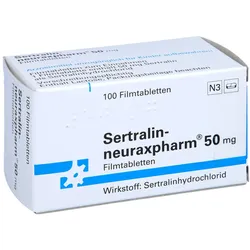 SERTRALIN-neuraxpharm 50 mg Filmtabletten 100 St