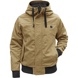 Brandit Winterjacke Grizzly mit Futter sand, Größe 4XL