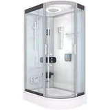 AcquaVapore Dampfdusche Sauna Dusche Duschkabine D60-70T3R 80x120cm OHNE 2K Scheiben Versiegelung