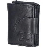 The Skandinavian Brand Leder Geldbörse Hochformat schwarz
