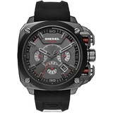 Diesel Herren-Armbanduhr BAMF Analog Quarz Silikon DZ7356