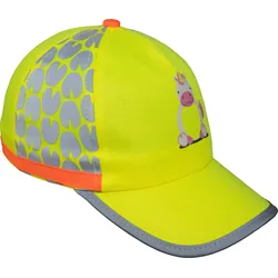 Korntex Cap für Kinder Funtastic Wildlife - signal yellow - One Size