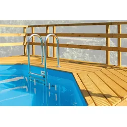 weka Terrasse »Sonnendeck«, für »Mali 4« und »Mali 5« weka natur