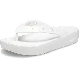 Crocs Classic Platform Flip white 37-38