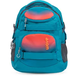 Wave Wave Infinity Schulrucksack "Ombre Neon Orange and Bluebird" Koffer24