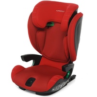 Foppapedretti Skill I-Size Kinderautositz, Höhe 100 bis 150 cm, 3 bis 12 Jahre, rot