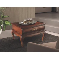 Beistelltisch HOME AFFAIRE "Tische Leonardo", braun (nuss, nuss, nuss), B:60cm H:41cm T:60cm, Tische, Breite 60 cm
