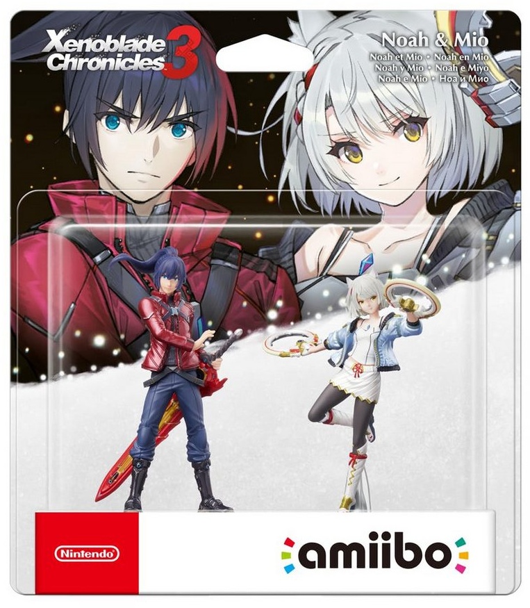 Nintendo amiibo Noah & Mio Xenoblade Chronicles 3 Collection Switch-Controller (2er Pack, 2 St., Digitale Inhalte)