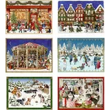 Coppenrath Verlag Fröhliche Adventszeit Miniatur-Adventskalender