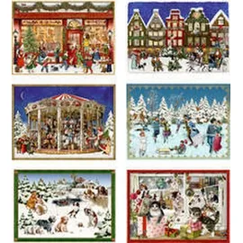 Coppenrath Verlag Fröhliche Adventszeit Miniatur-Adventskalender