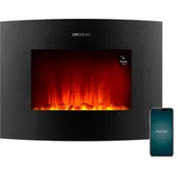 Cecotec Elektrische Kamine ReadyWarm 2250 Curved Flames Connected. - Schwarz