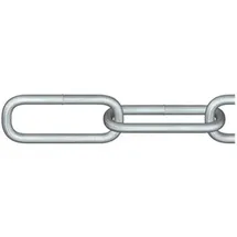 Dörner + Helmer 171840G Rundstahlkette Silber Stahl galvanisch verzinkt 30m