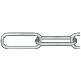 Dörner + Helmer 171840G Rundstahlkette Silber Stahl galvanisch verzinkt 30m