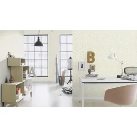 Rasch Textil Vliestapete 448634 10,05m x 0,53m 0 g Beige 448634