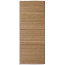 vidaXL Bambusteppich 80 x 200 cm braun