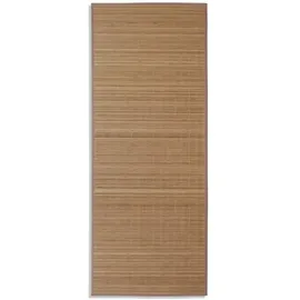 vidaXL Bambusteppich 80 x 200 cm braun