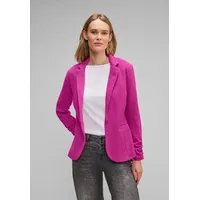 STREET ONE Basic Blazer mit Raffungen - Pink