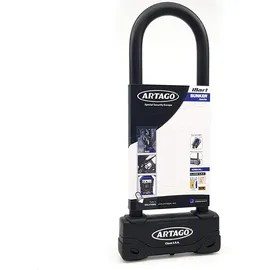 Artago Bügelschloss 320 mm Schwarz