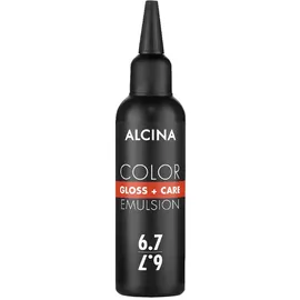 Alcina Color Gloss + Care Emulsion 6.7 dunkelblond-braun 100 ml