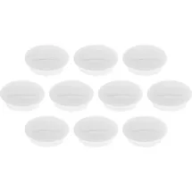 Magnetoplan Magnet Discofix Junior, 10 Stück, weiß