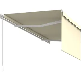 vidaXL Gelenkarmmarkise 350 x 250 cm creme